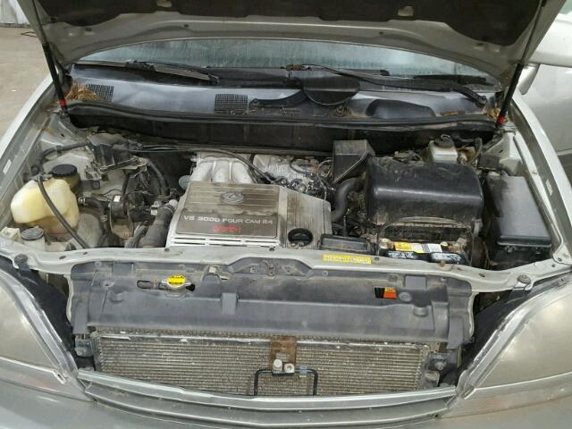 JT6HF10UXY0128307 - 2000 LEXUS RX 300 SILVER photo 7