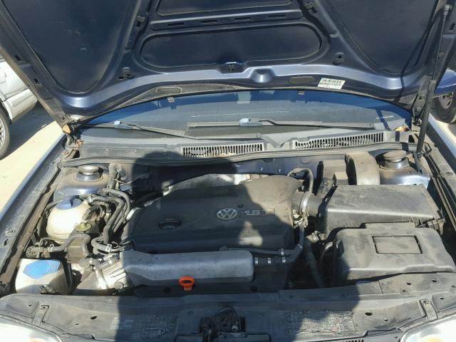 3VWSE69M14M120683 - 2004 VOLKSWAGEN JETTA GLS BLUE photo 7