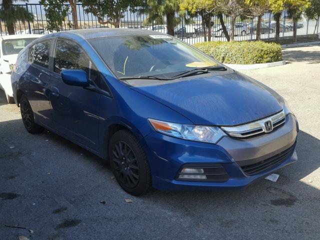 JHMZE2H30DS005520 - 2013 HONDA INSIGHT BLUE photo 1