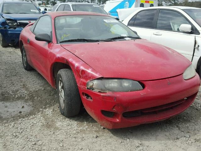 4A3AK34Y5TE259300 - 1996 MITSUBISHI ECLIPSE RS RED photo 1