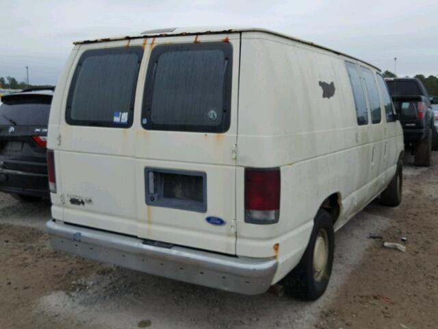 1FTEE14N3THA02947 - 1996 FORD ECONOLINE WHITE photo 4