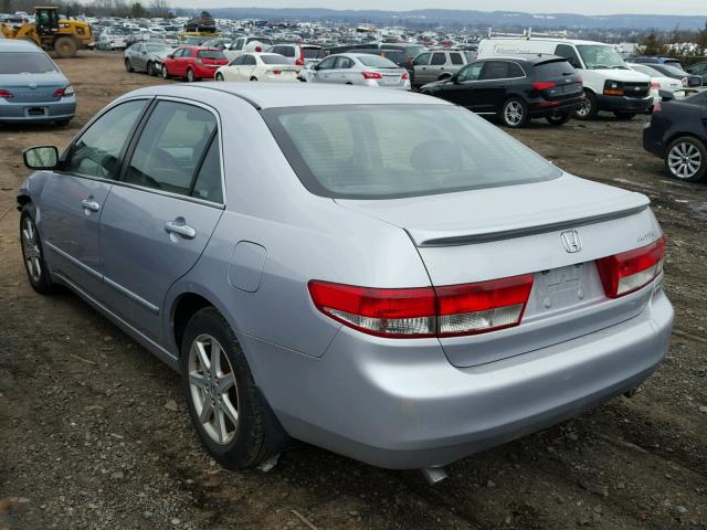 1HGCM66523A050650 - 2003 HONDA ACCORD EX SILVER photo 3