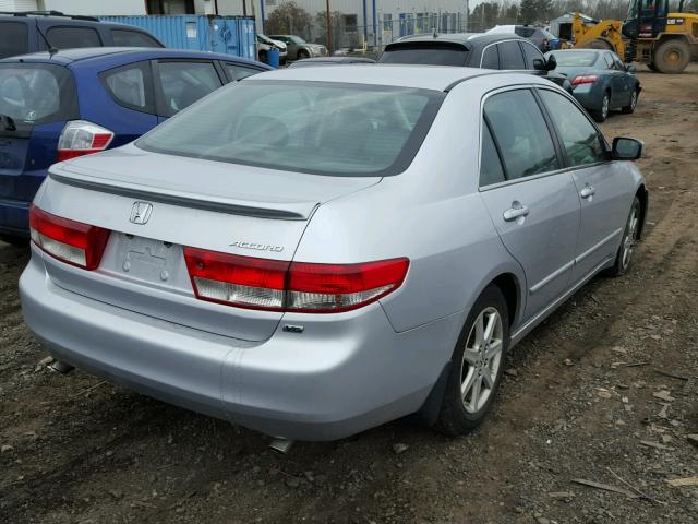 1HGCM66523A050650 - 2003 HONDA ACCORD EX SILVER photo 4