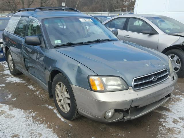 4S3BH665927663004 - 2002 SUBARU LEGACY OUT GREEN photo 1