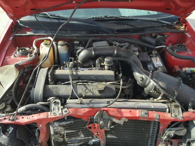 3FAFP11382R129780 - 2002 FORD ESCORT ZX2 RED photo 7