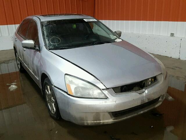 1HGCM66494A800294 - 2004 HONDA ACCORD EX SILVER photo 1