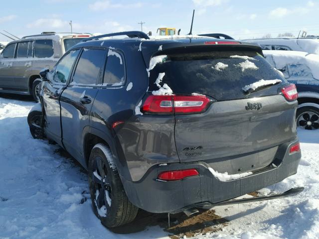 1C4PJMDB5GW318654 - 2016 JEEP CHEROKEE L GRAY photo 3