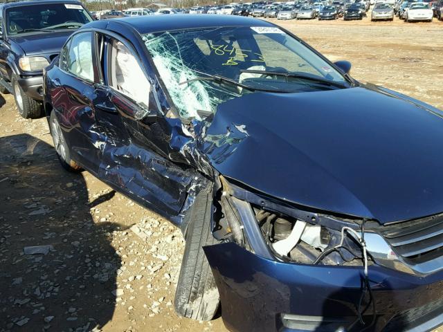 1HGCR2F37DA258453 - 2013 HONDA ACCORD LX BLUE photo 9