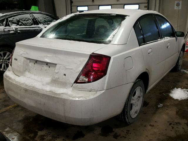 1G8AJ55F56Z210863 - 2006 SATURN ION LEVEL WHITE photo 4