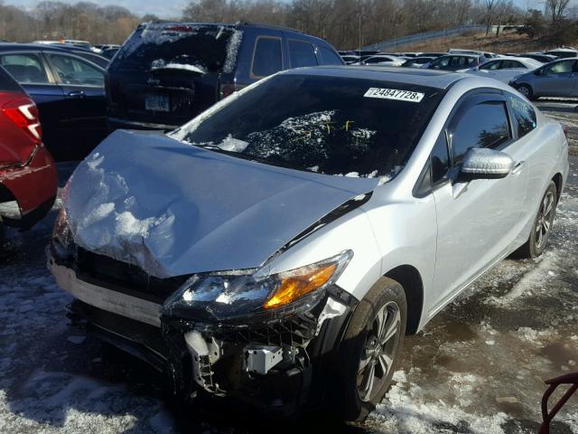 2HGFG3B84EH512567 - 2014 HONDA CIVIC EX SILVER photo 2