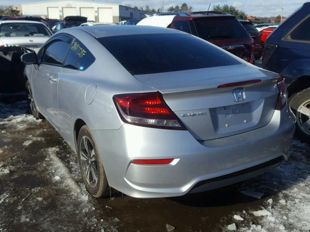 2HGFG3B84EH512567 - 2014 HONDA CIVIC EX ვერცხლისფერი ფოტო 3