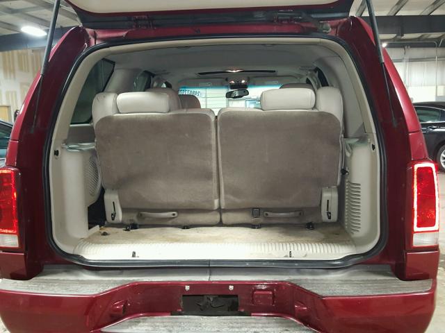 1GYEK63N34R110692 - 2004 CADILLAC ESCALADE L MAROON photo 9