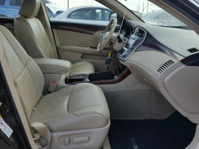 4T1BK3DB5BU395414 - 2011 TOYOTA AVALON BAS BROWN photo 5