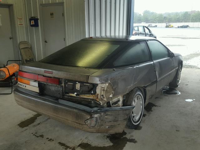 1ZVBT20C1K5262358 - 1989 FORD PROBE GL GOLD photo 4