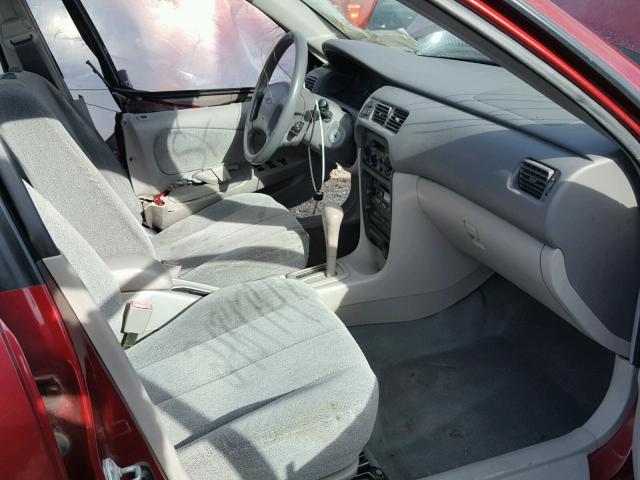 1Y1SK5286YZ426295 - 2000 CHEVROLET GEO PRIZM 勃艮第红 照片 5