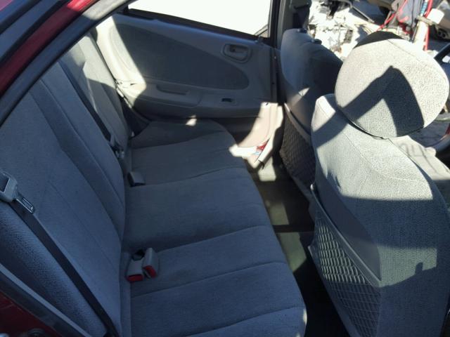 1Y1SK5286YZ426295 - 2000 CHEVROLET GEO PRIZM 勃艮第红 照片 6