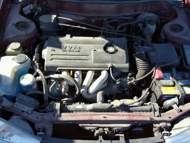 1Y1SK5286YZ426295 - 2000 CHEVROLET GEO PRIZM 勃艮第红 照片 7