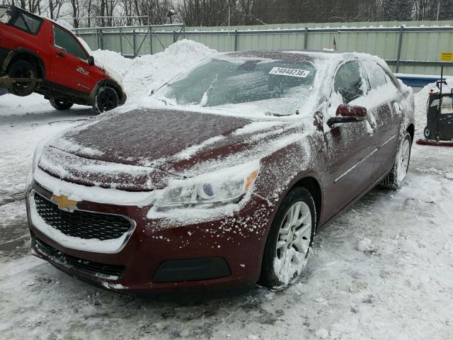 1G11C5SL0FF253155 - 2015 CHEVROLET MALIBU 1LT 栗色 照片 2