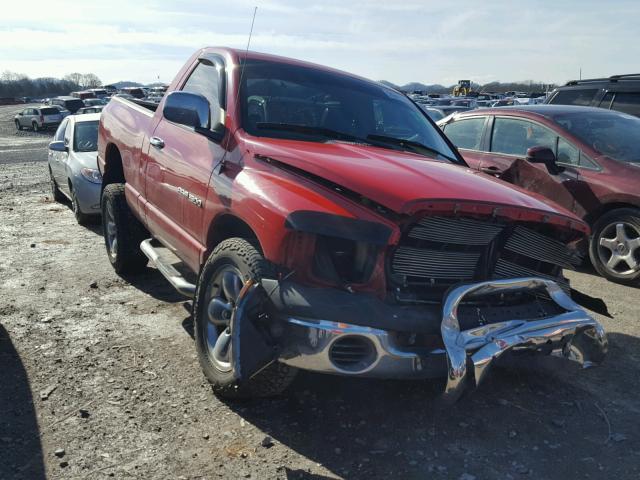 1D7HU16N84J206012 - 2004 DODGE RAM 1500 S RED photo 1