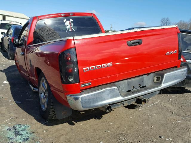 1D7HU16N84J206012 - 2004 DODGE RAM 1500 S RED photo 3