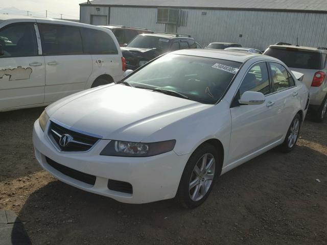 JH4CL96864C023498 - 2004 ACURA TSX WHITE photo 2