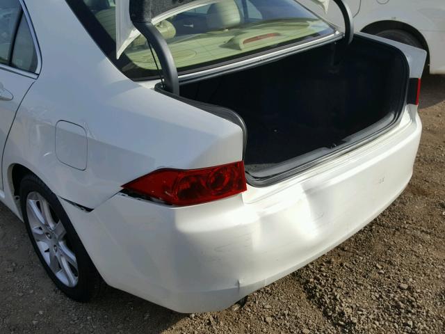 JH4CL96864C023498 - 2004 ACURA TSX WHITE photo 9