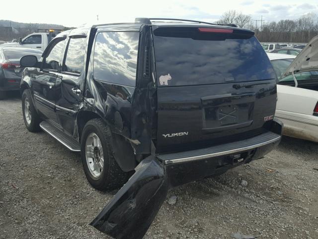 1GKFK63827J136924 - 2007 GMC YUKON DENA BLACK photo 3