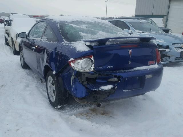 1G2AL15F877341053 - 2007 PONTIAC G5 BLUE photo 3