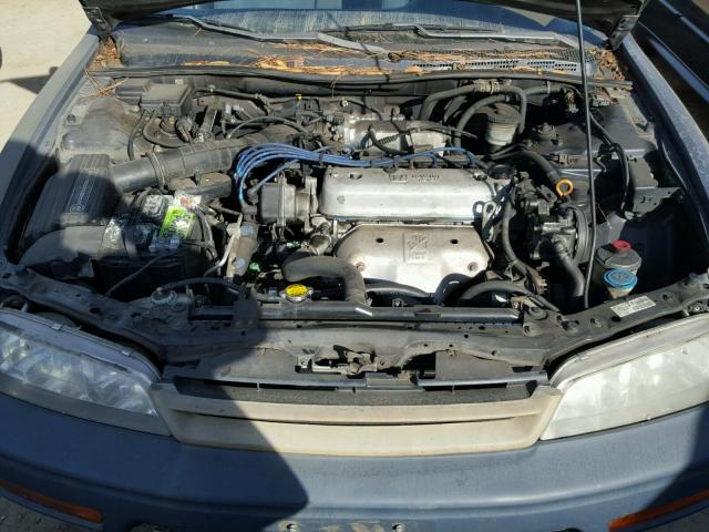 1HGCD5625SA095029 - 1995 HONDA ACCORD DX BLUE photo 7