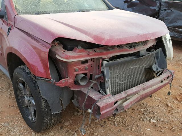 2CNDL63FX66164735 - 2006 CHEVROLET EQUINOX LT RED photo 10