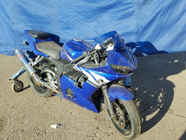 JYARJ06E03A003627 - 2003 YAMAHA YZFR6 L BLUE photo 1