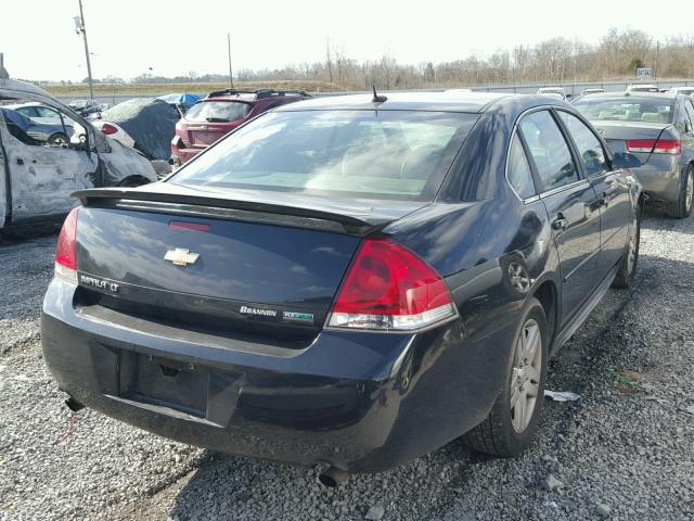 2G1WG5E31C1124639 - 2012 CHEVROLET IMPALA LT BLACK photo 4