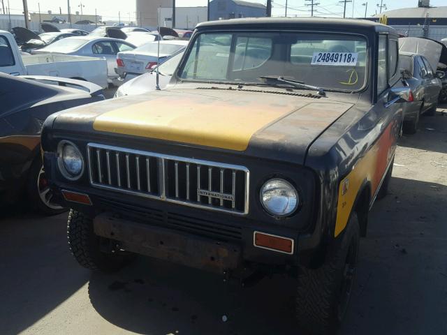 4S8S0DGD30352 - 1974 INTERNATIONAL SCOUT TRVL BLACK photo 2