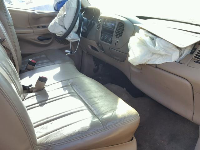 1FTEX27L9VNC16579 - 1997 FORD F250 WHITE photo 5