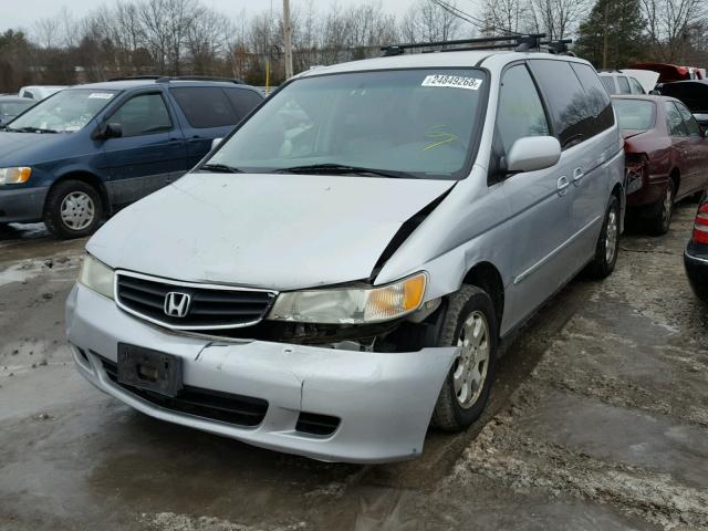 5FNRL18014B087228 - 2004 HONDA ODYSSEY EX GRAY photo 2