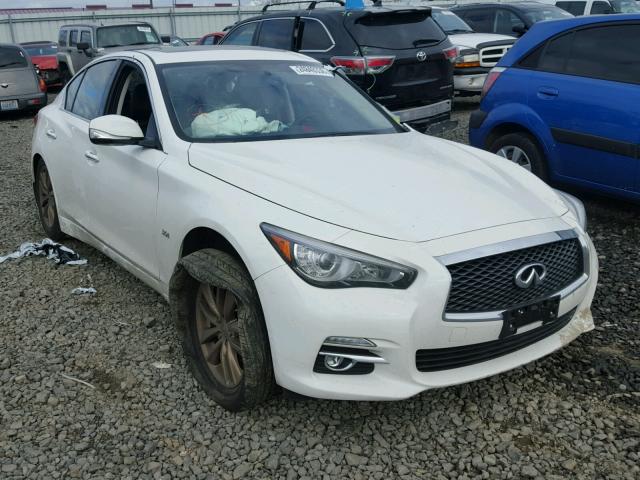 JN1EV7AR1HM836047 - 2017 INFINITI Q50 PREMIU WHITE photo 1