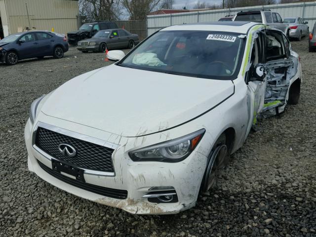 JN1EV7AR1HM836047 - 2017 INFINITI Q50 PREMIU WHITE photo 2