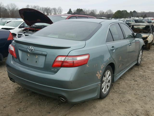 4T1BK46K07U521964 - 2007 TOYOTA CAMRY NEW GREEN photo 4