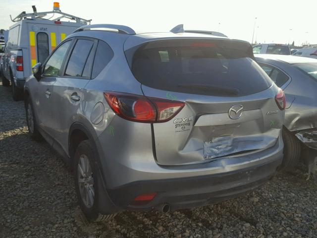 JM3KE2CY7G0616738 - 2016 MAZDA CX-5 TOURI SILVER photo 3