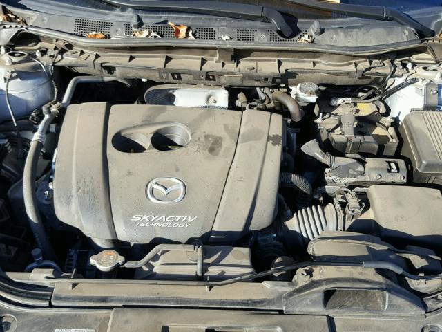 JM3KE2CY7G0616738 - 2016 MAZDA CX-5 TOURI SILVER photo 7