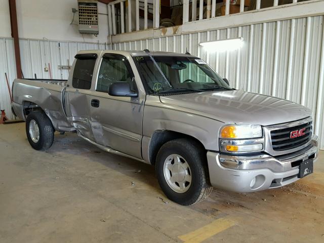 2GTEC19T641266293 - 2004 GMC NEW SIERRA TAN photo 1