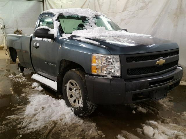 1GCEK14C39Z236080 - 2009 CHEVROLET SILVERADO BLUE photo 1