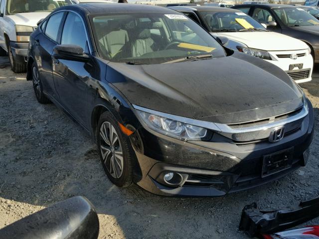 19XFC1F7XGE215706 - 2016 HONDA CIVIC EXL BLACK photo 1