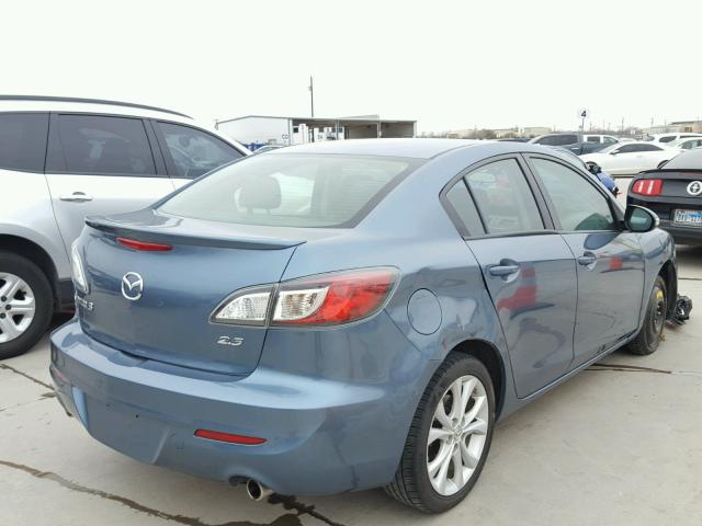 JM1BL1S51A1239373 - 2010 MAZDA 3 S TEAL photo 4