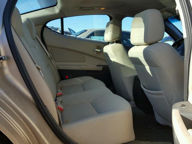 2G2WP522441328781 - 2004 PONTIAC GRAND PRIX TAN photo 6