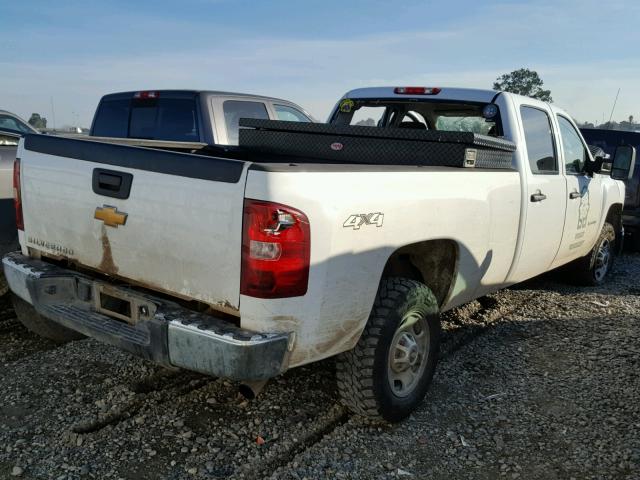 1GC1KVCG8CF108971 - 2012 CHEVROLET SILVERADO WHITE photo 4