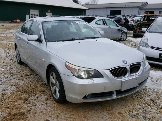 WBANF33557CS39112 - 2007 BMW 525 XI Արծաթագույն լուսանկար 1