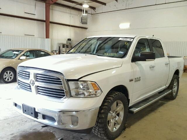 1C6RR7LT9ES427515 - 2014 RAM 1500 SLT WHITE photo 2