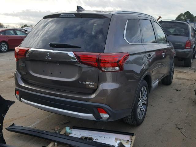 JA4AD3A39HZ060332 - 2017 MITSUBISHI OUTLANDER BROWN photo 4