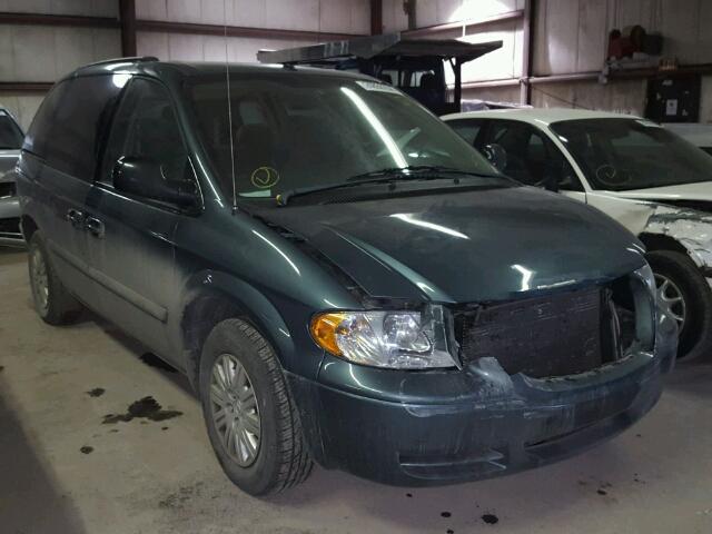 1A4GP45R56B726064 - 2006 CHRYSLER TOWN & COU TEAL photo 1